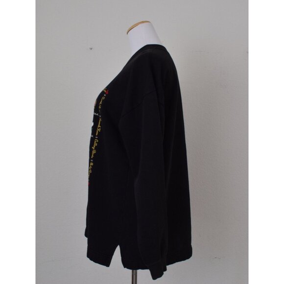 WORRNN Vintage 90s Cotton/Poly Christmas Ugly Sweater size L - Picture 2 of 10